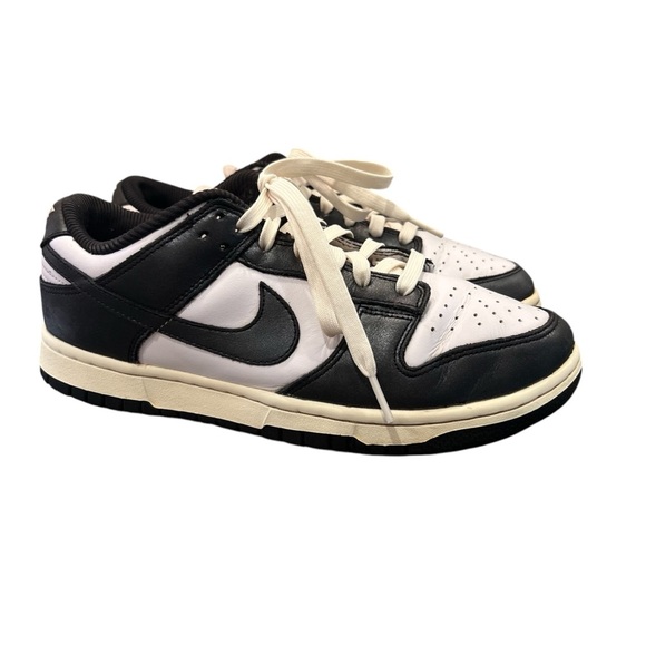 Nike Dunk Low Panda Coconut Vintage Premium White/Black FQ8899-100 Women’s 8.5 - Picture 2 of 13